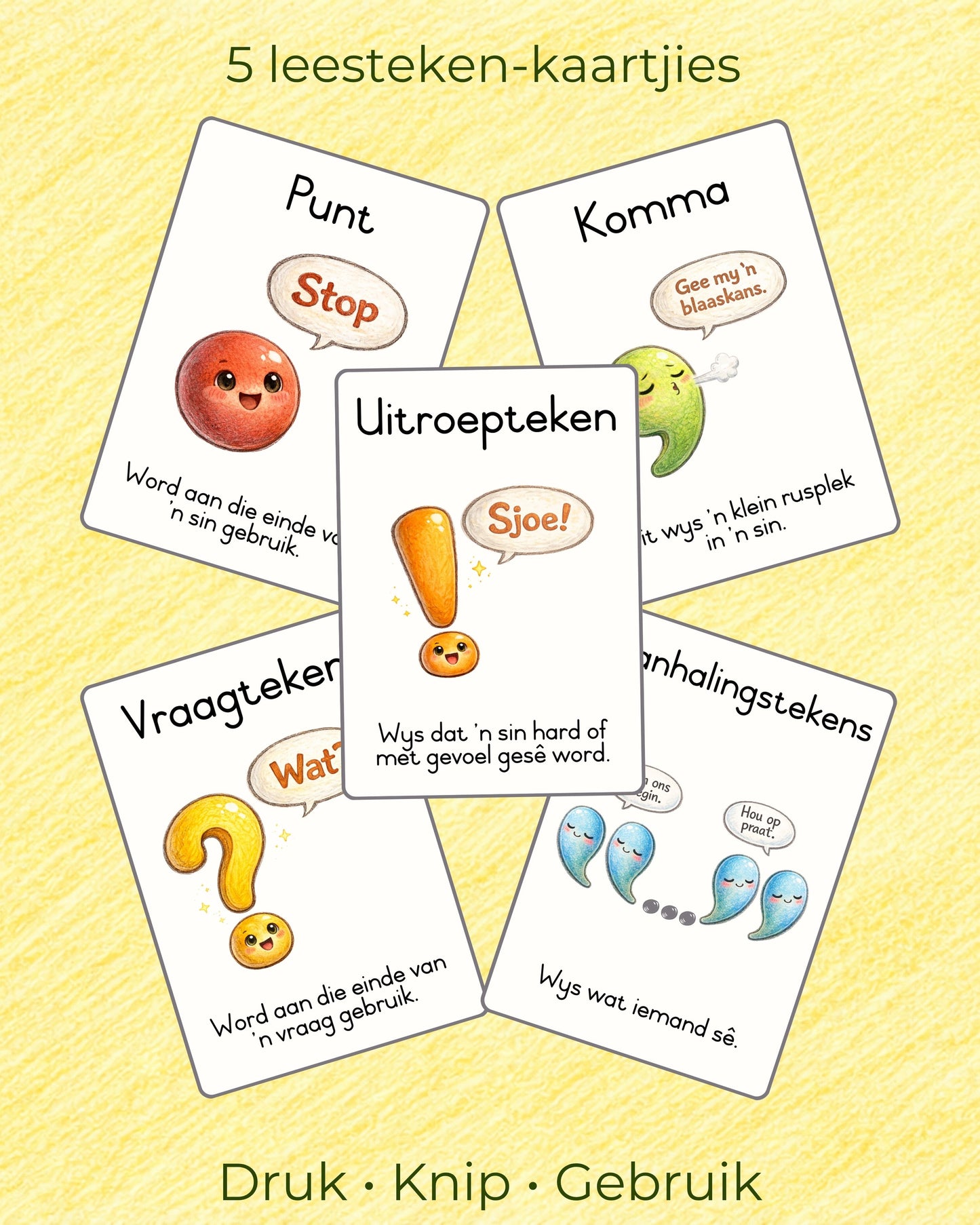 Leesteken Kaartjies