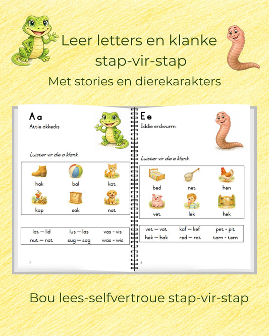 Alfabetlaan Boek 1 | Leesboek en Ouerhandleiding (PDF)