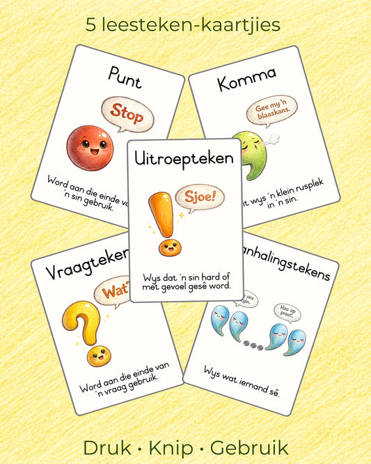 Leesteken Kaartjies