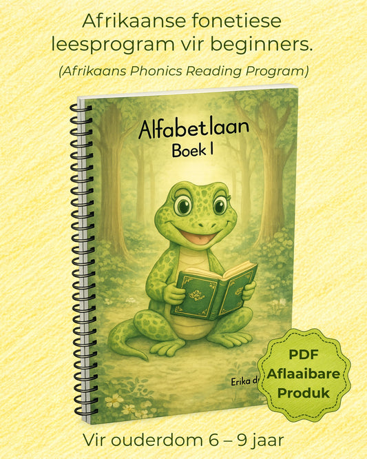 Alfabetlaan Boek 1 | Leesboek en Ouerhandleiding (PDF)
