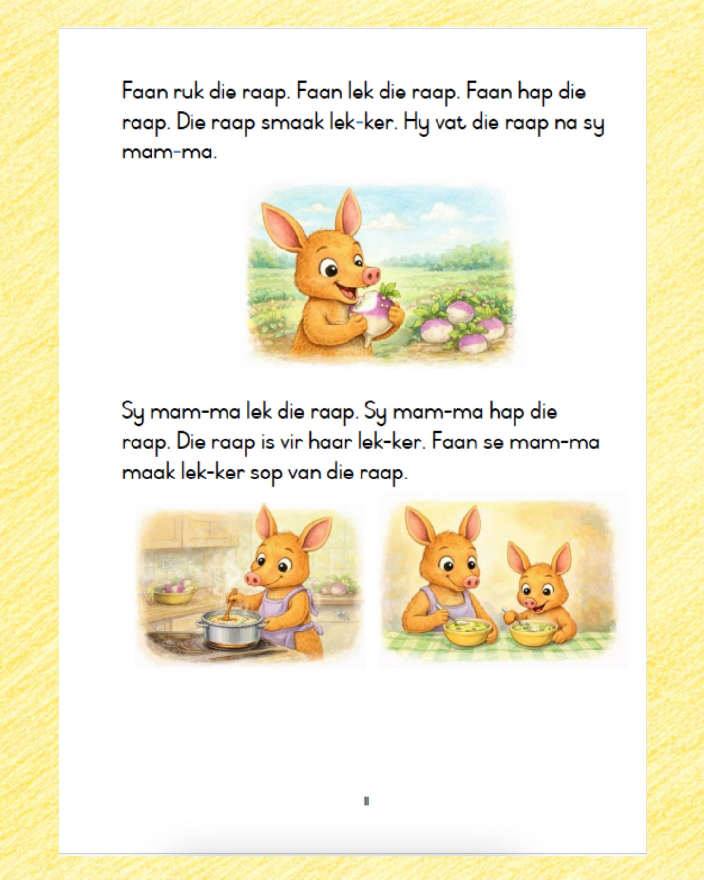 Alfabetlaan Boek 2 | Leesontwikkeling met Lang Klanke en Woordbou (PDF)